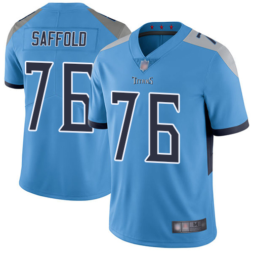 Tennessee Titans Limited Light Blue Men Rodger Saffold Alternate Jersey NFL Football #76 Vapor Untouchable